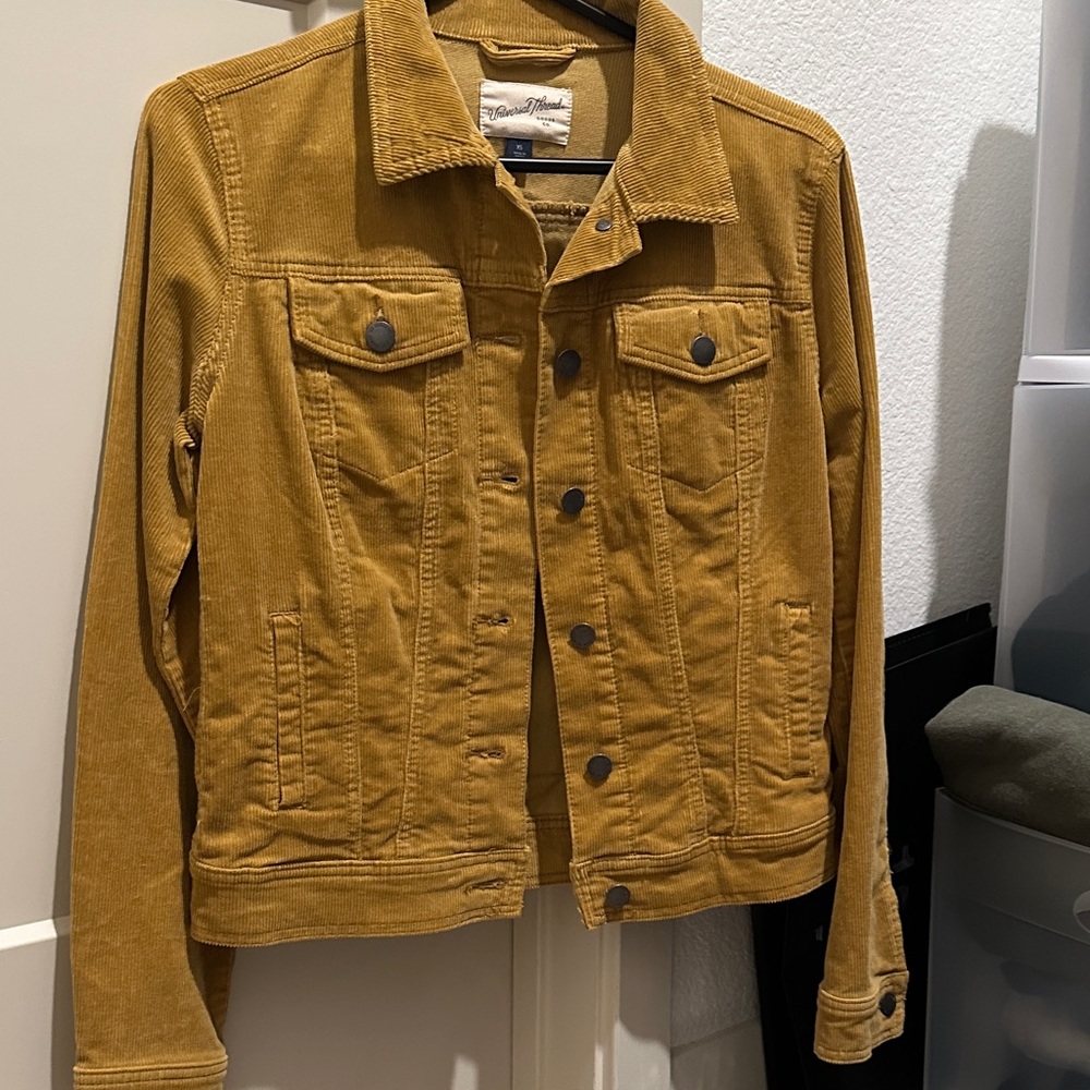 Universal Thread Women's Yellow Jean Jacket